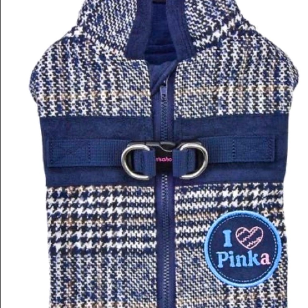 PUPPIA PINKAHOLIC DA VINCI DOG COAT Brand New